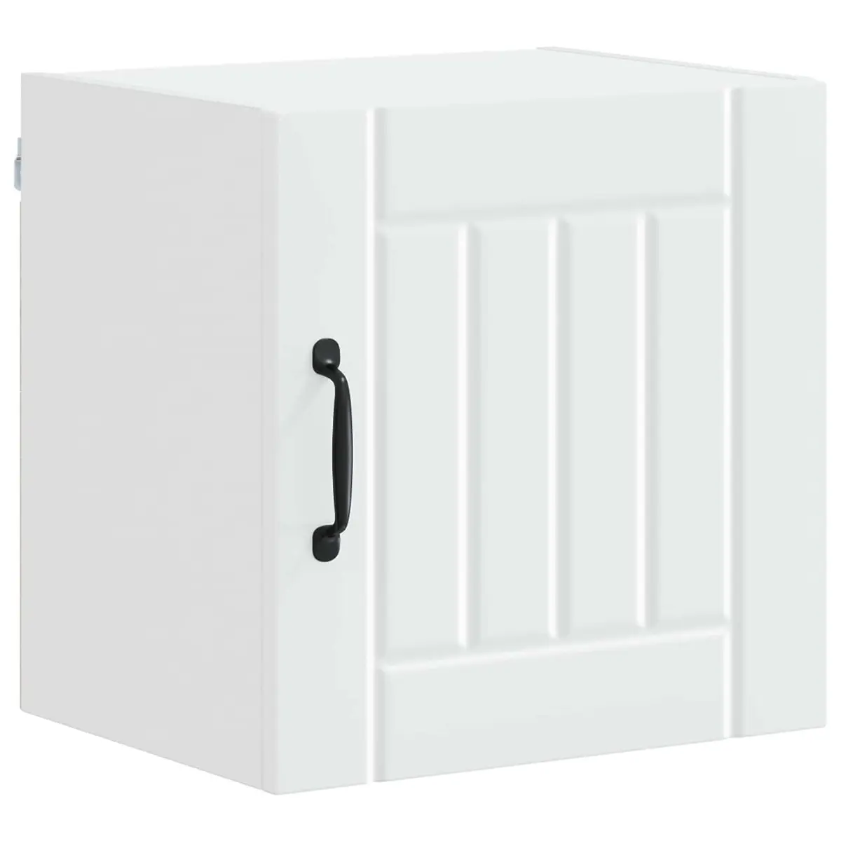 Wall Cabinet Contemporary White Engineered Wood 40 x 31 x 40 cm