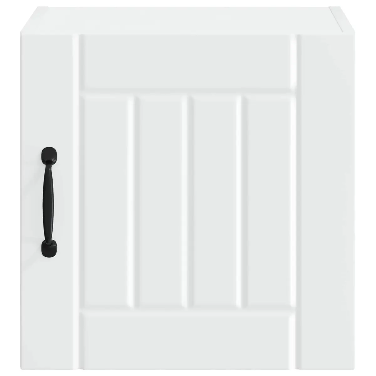 Wall Cabinet Contemporary White Engineered Wood 40 x 31 x 40 cm