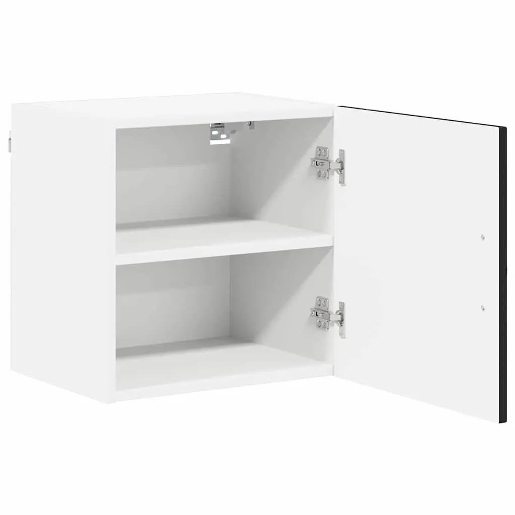 Wall Cabinet Modern Black 40 x 31 x 40 cm Engineered Wood