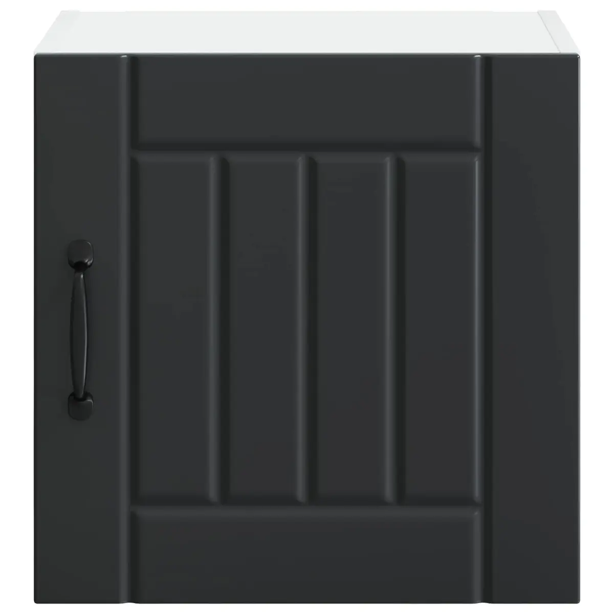 Wall Cabinet Modern Black 40 x 31 x 40 cm Engineered Wood