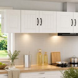 High Gloss White Wall Cabinet for Kitchen Storage