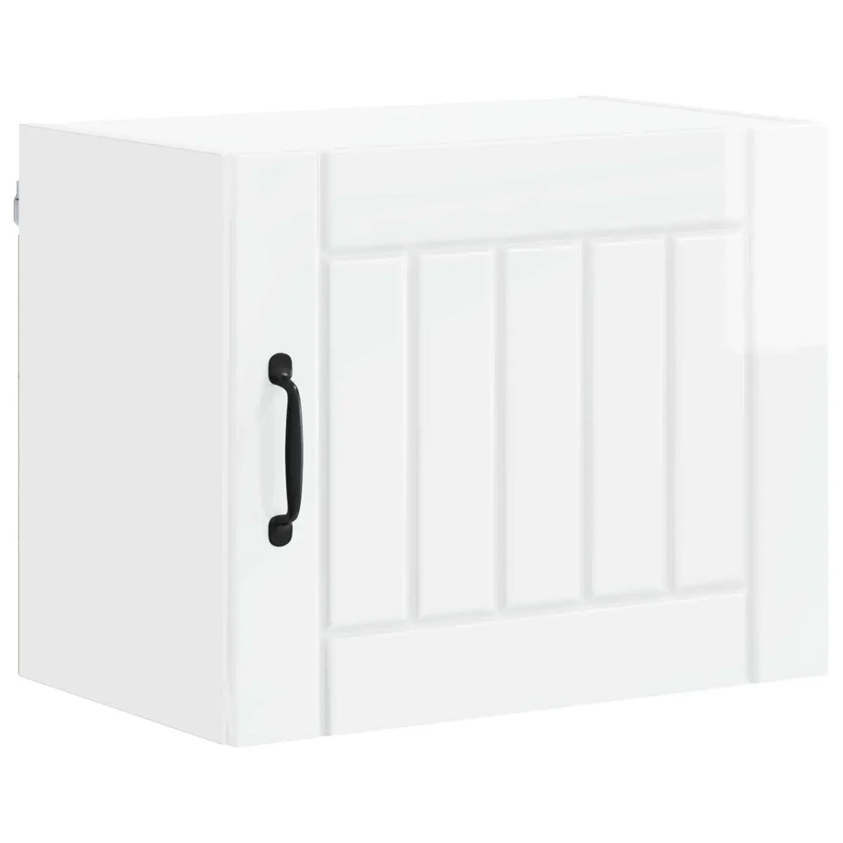 Wall Cabinet High Gloss White Engineered Wood Kitchen