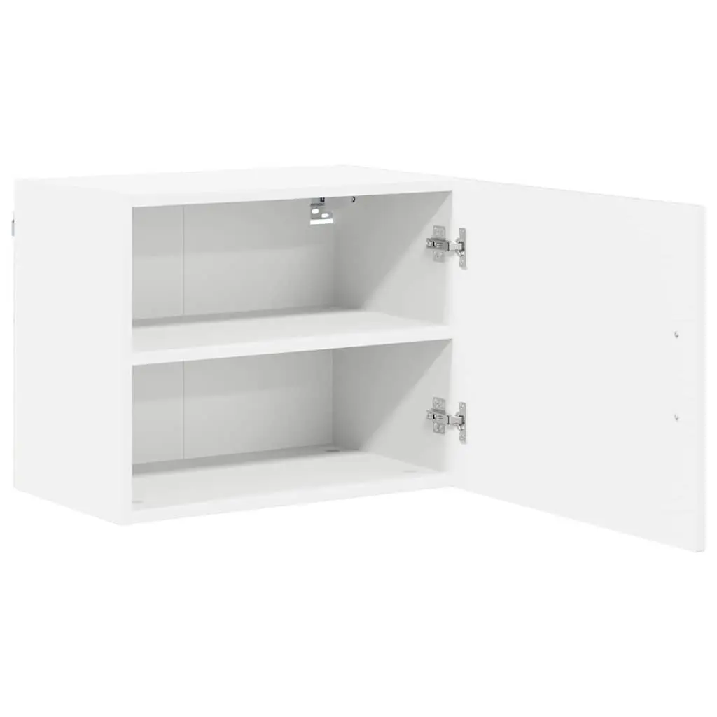 High Gloss White Wall Cabinets for Kitchen Storage