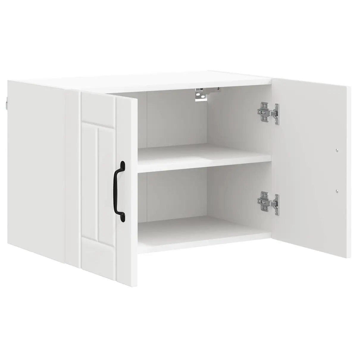 White Modern Wall Cabinet 60 x 31 x 40 cm Engineered Wood