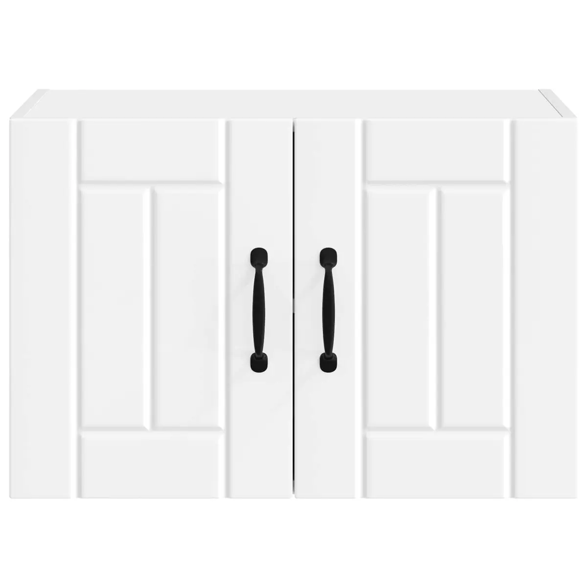 White Modern Wall Cabinet 60 x 31 x 40 cm Engineered Wood