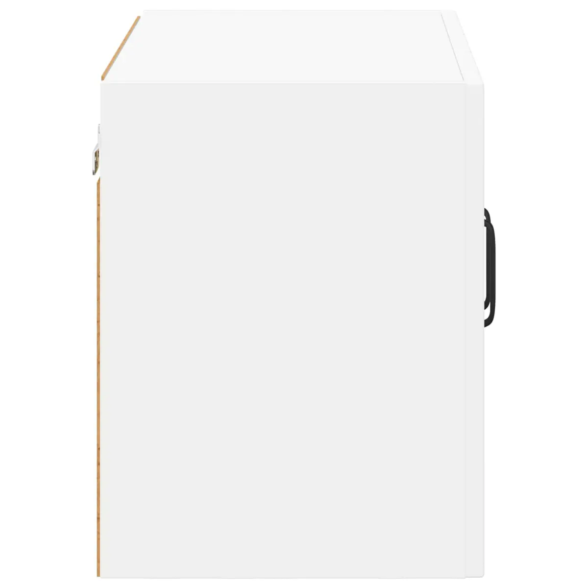 White Modern Wall Cabinet 60 x 31 x 40 cm Engineered Wood