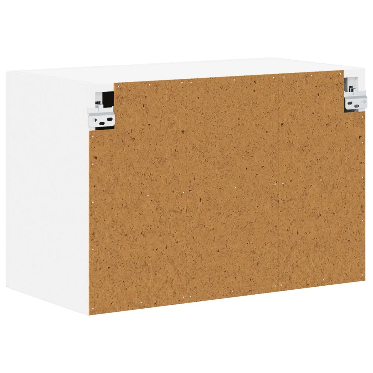 White Modern Wall Cabinet 60 x 31 x 40 cm Engineered Wood