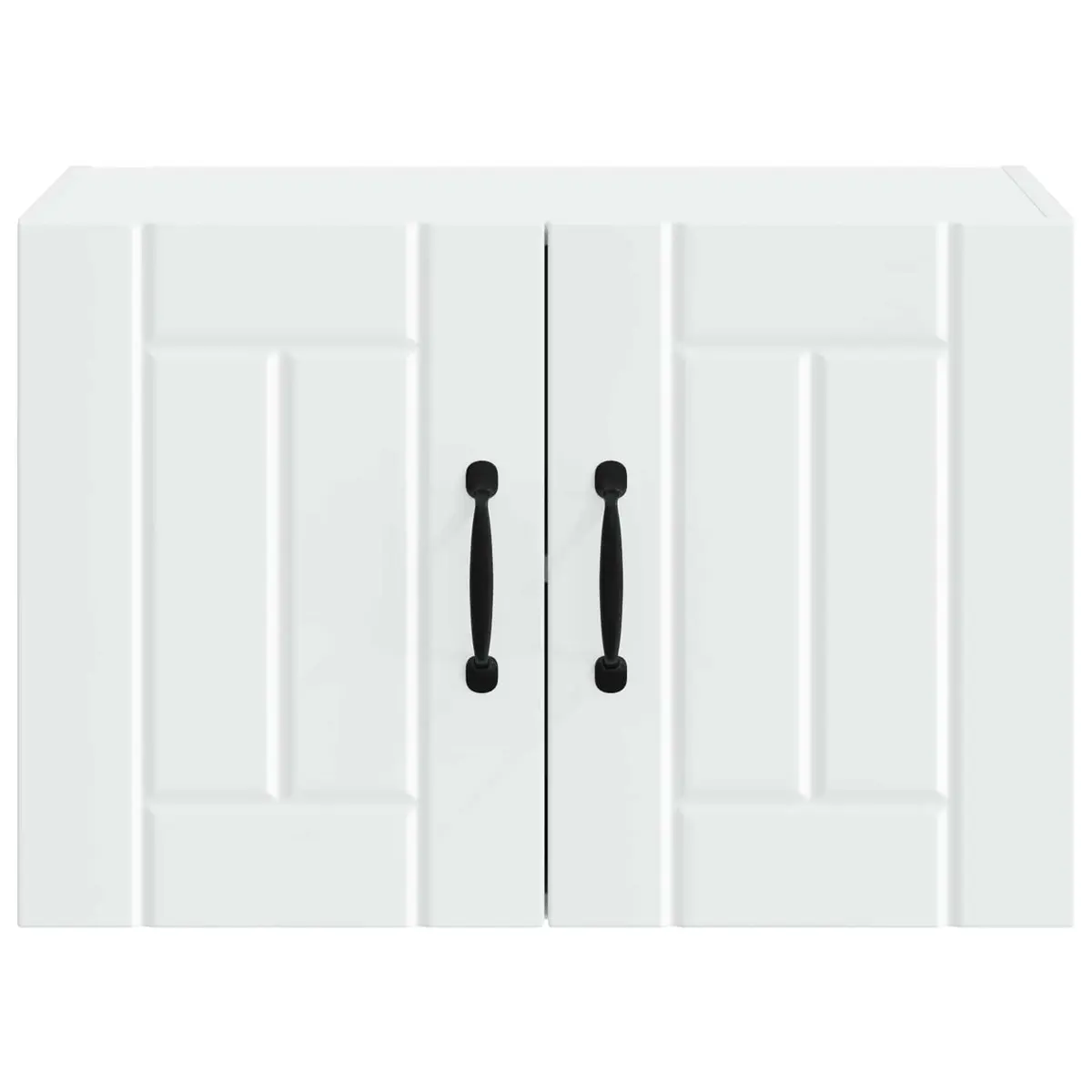 Wall Cabinet White Engineered Wood 60x31x40cm 2 Pieces