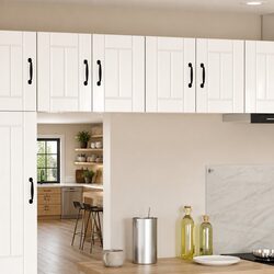 High Gloss White Wall Cabinet for Kitchen Storage