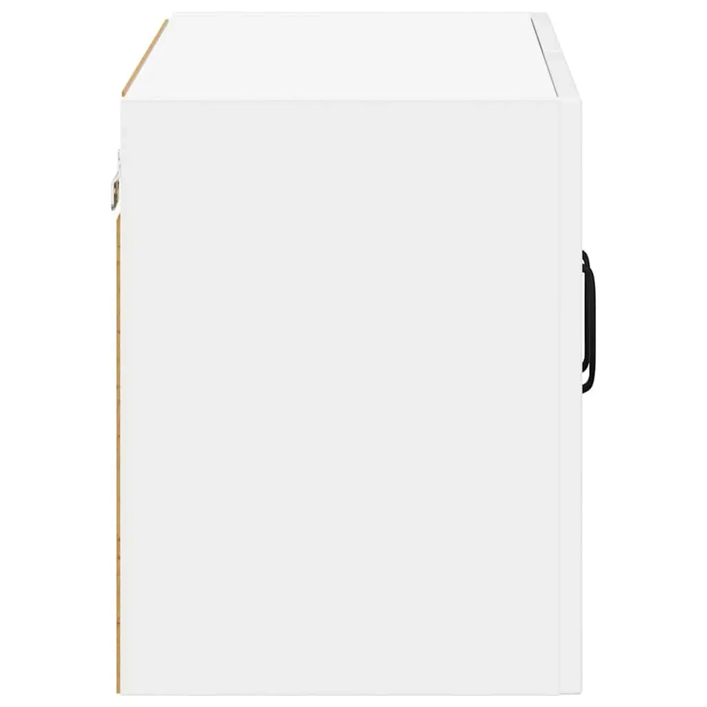 High Gloss White Wall Cabinet Set for Kitchen Storage