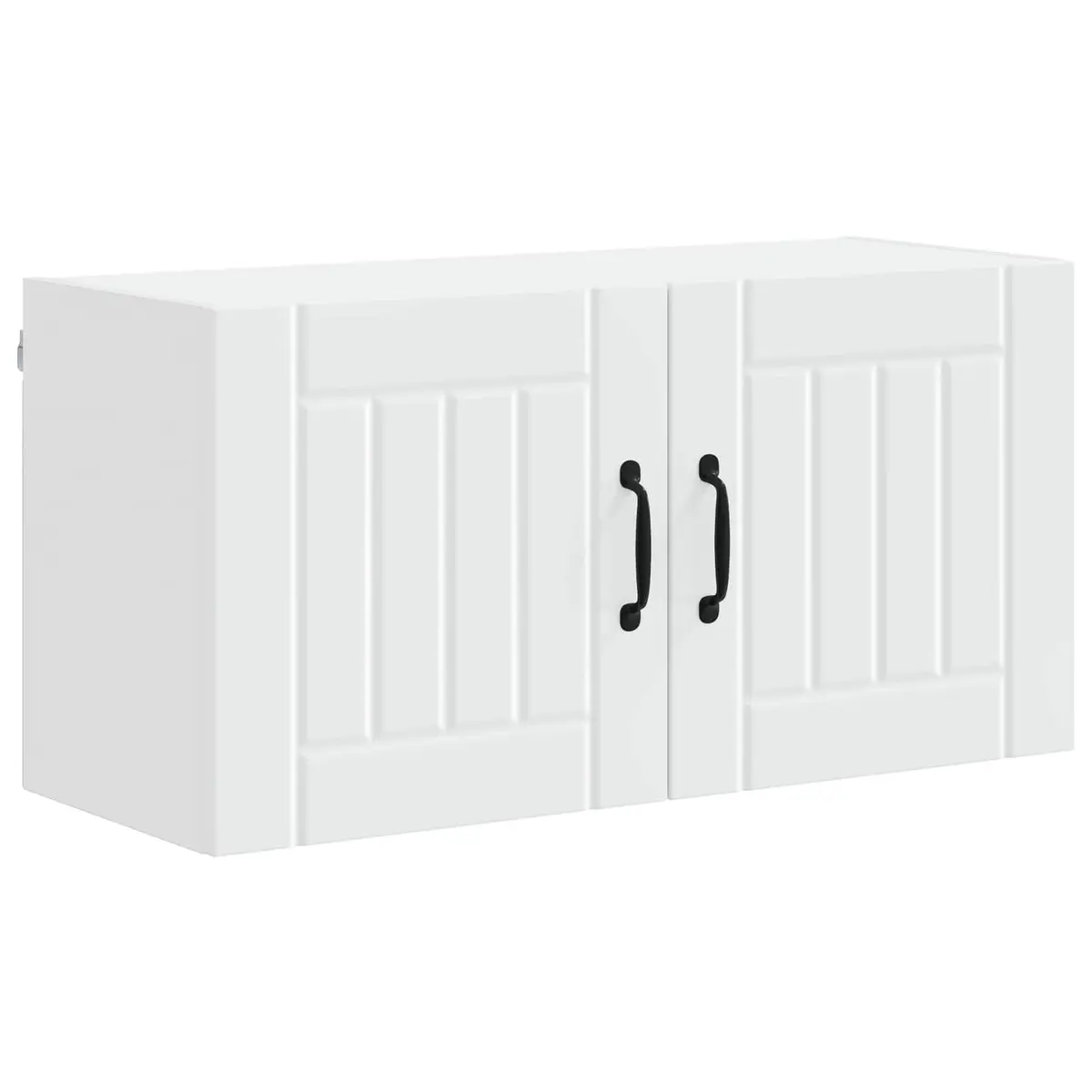 Wall Cabinet Modern White 80x31x40cm Engineered Wood