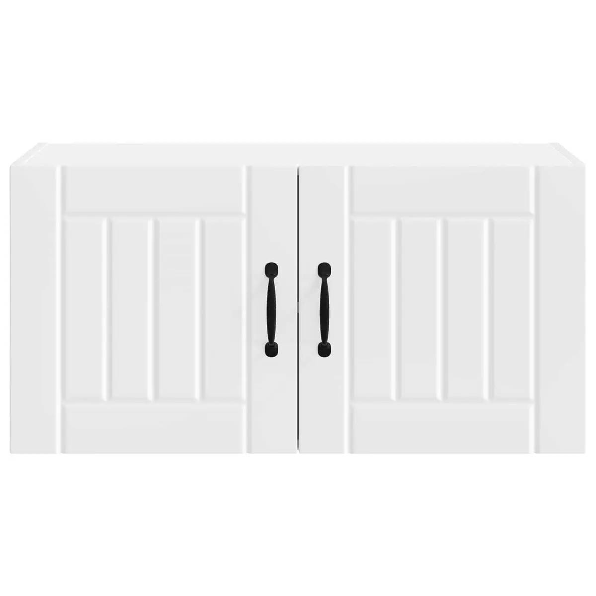 Wall Cabinet Modern White 80x31x40cm Engineered Wood