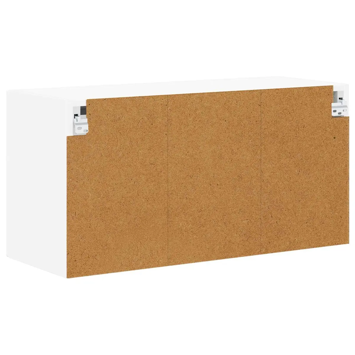 White Wall Glass Cabinet for Kitchen Storage