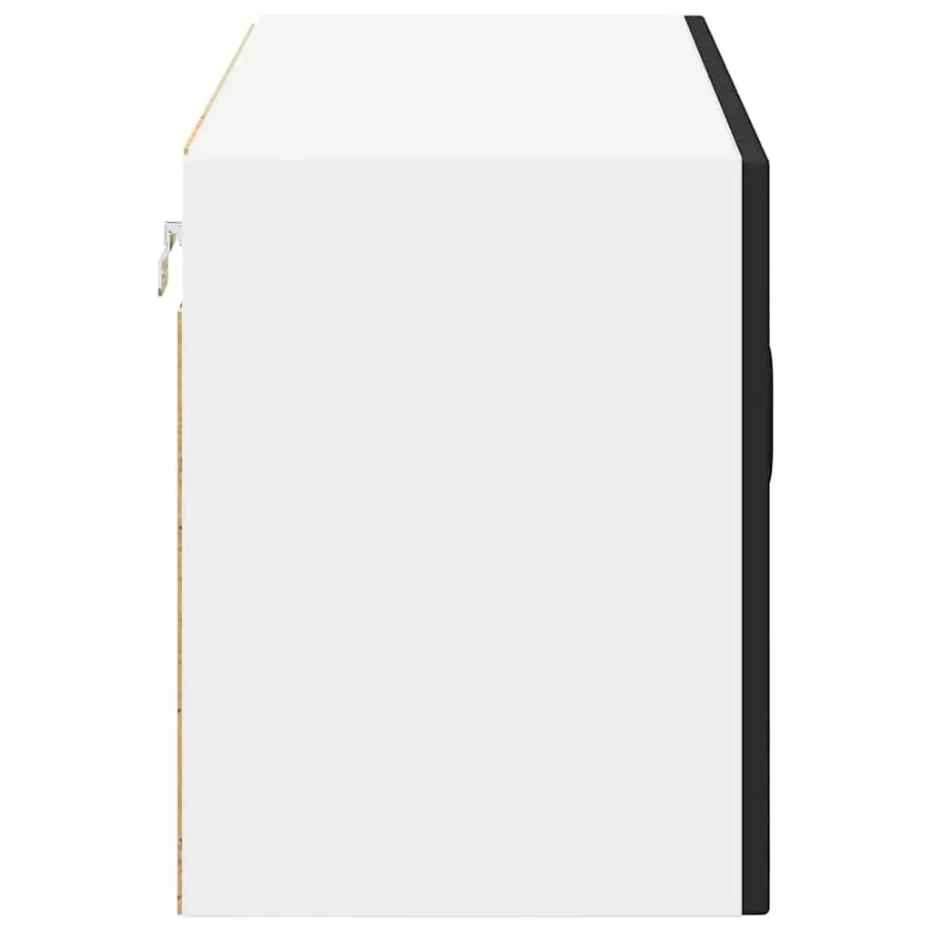 Black Glass Cabinet for Kitchen Storage