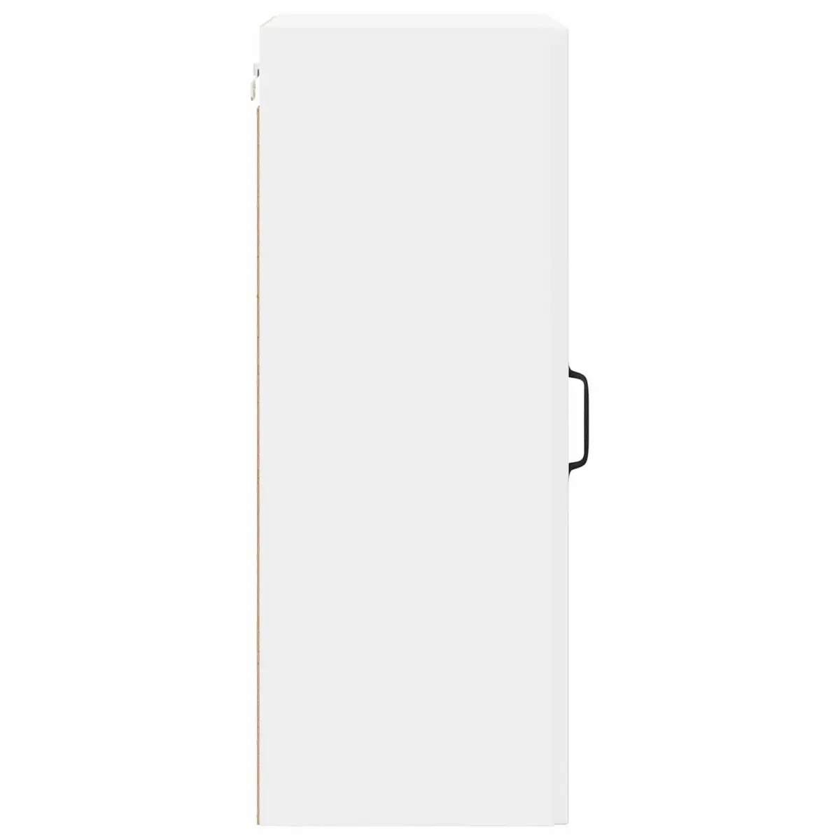 Wall Glass Cabinet White Modern Kitchen Storage 40 x 31 x 80 cm Engineered Wood