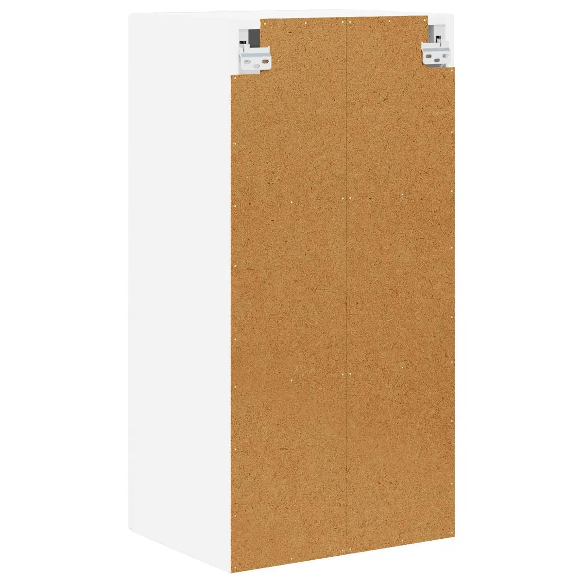 Wall Glass Cabinet White Modern Kitchen Storage 40 x 31 x 80 cm Engineered Wood