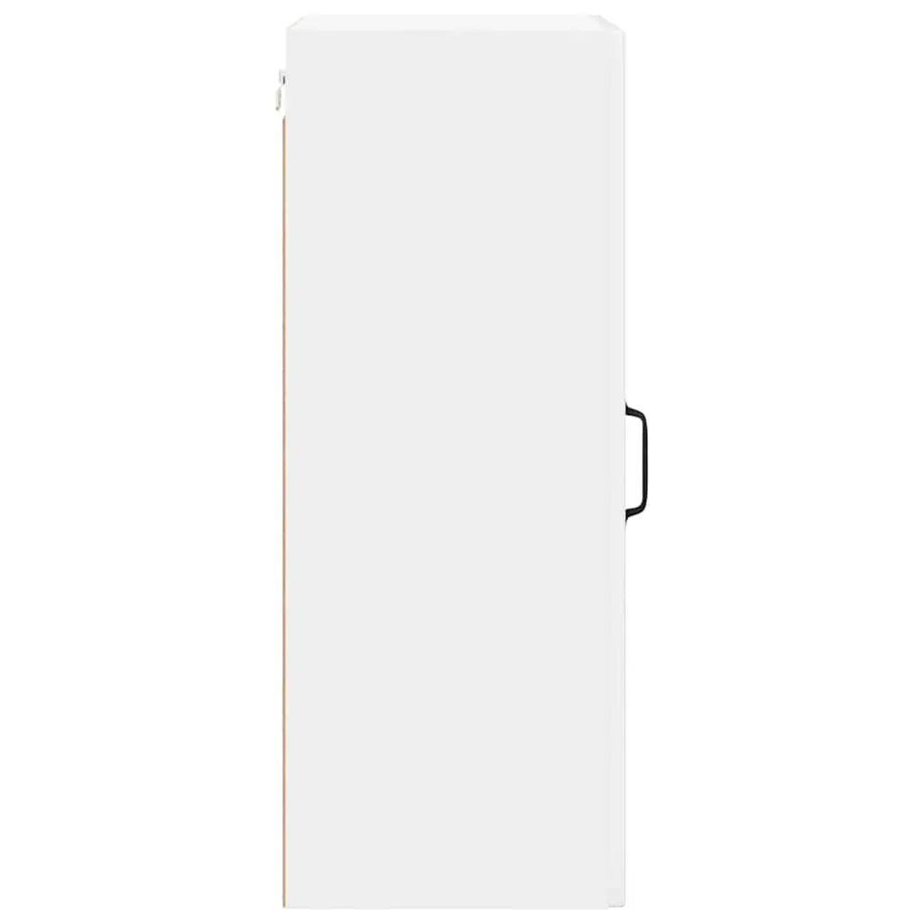 High Gloss White Wall Storage Cabinet