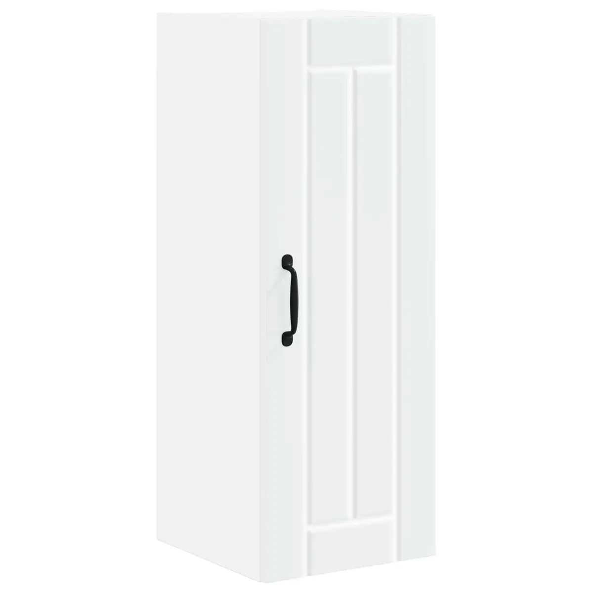 Wall Cabinet White Modern 30 x 31 x 80 cm Engineered Wood