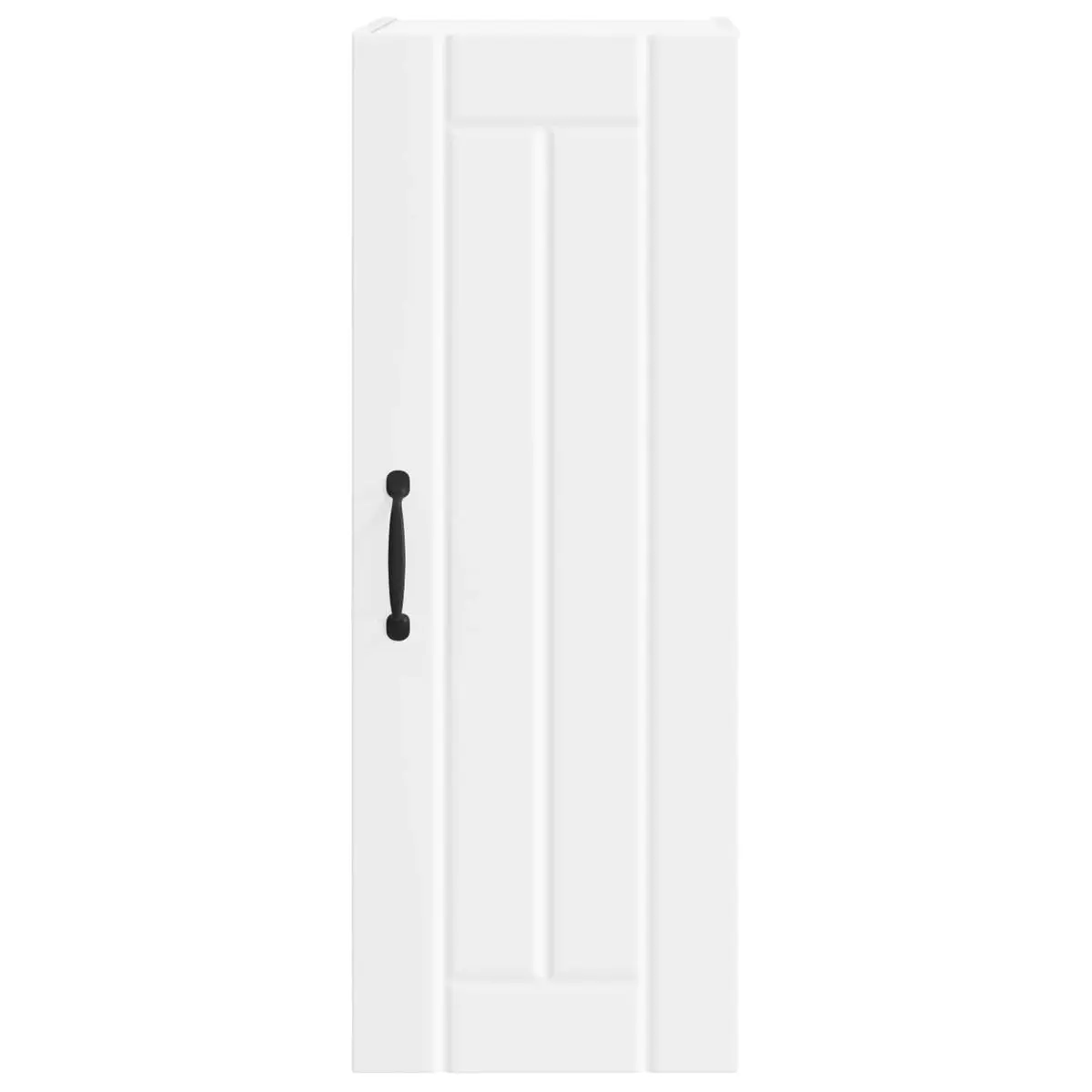 Wall Cabinet White Modern 30 x 31 x 80 cm Engineered Wood