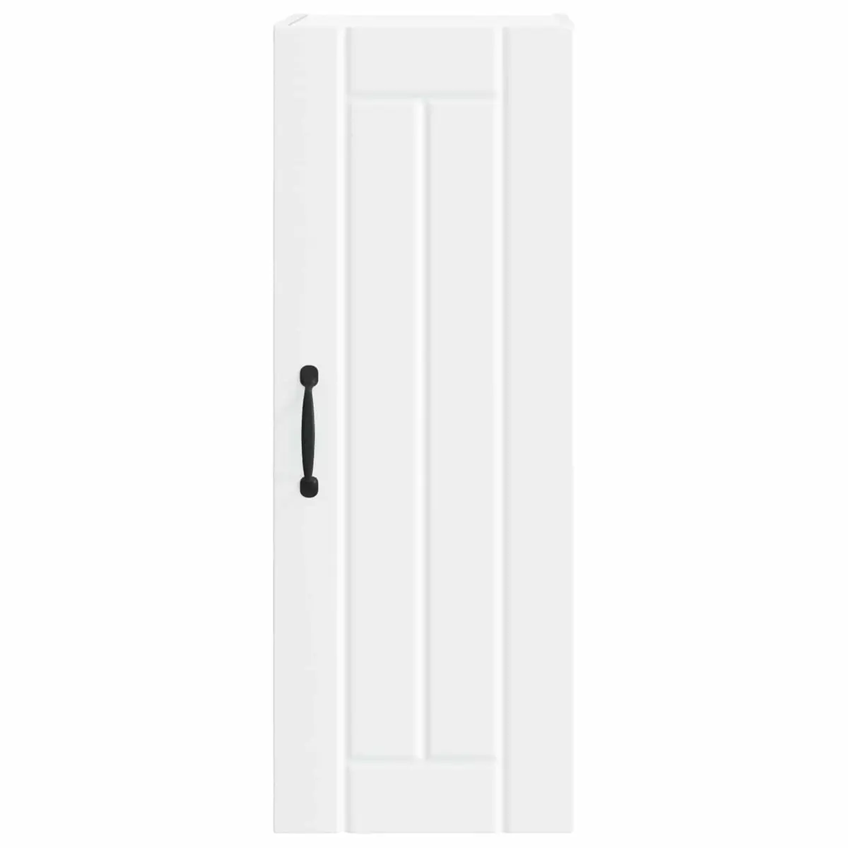 White Wall Cabinet for Kitchen Storage 30 x 31 x 80 cm