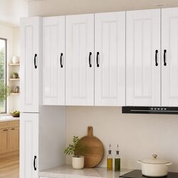 High Gloss White Wall Cabinet for Kitchen Storage