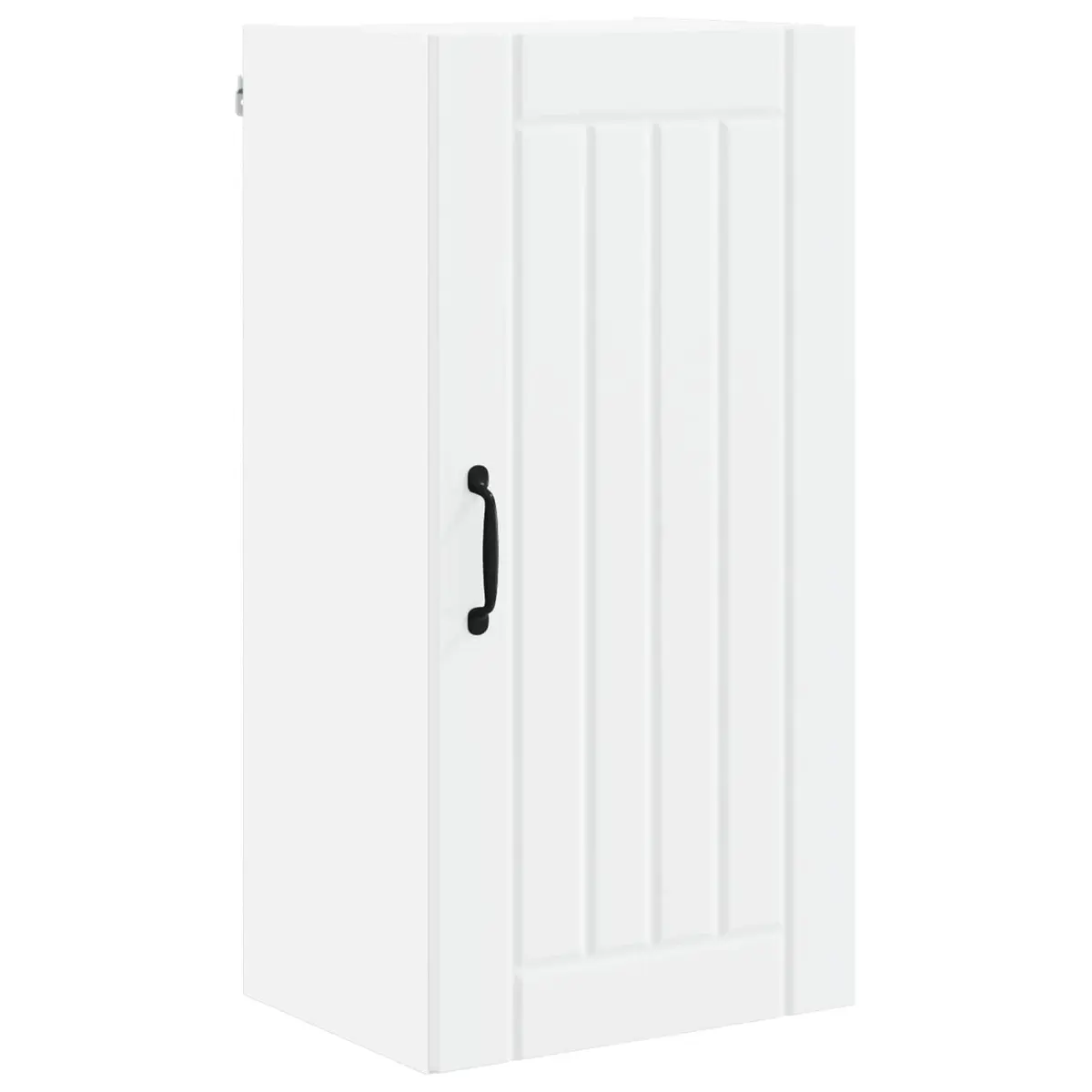 White Wall-Mounted Kitchen Storage Cabinet
