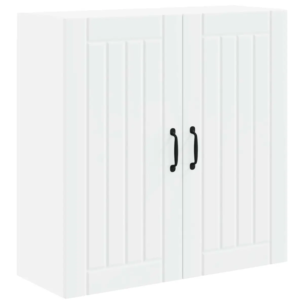 White Wall Cabinet for Kitchen Storage