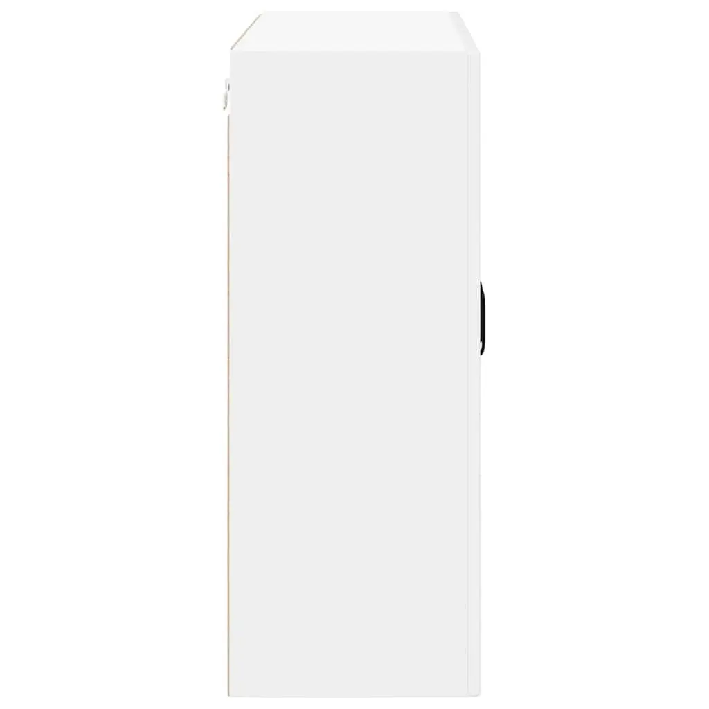 High Gloss White Wall Cabinet for Kitchens