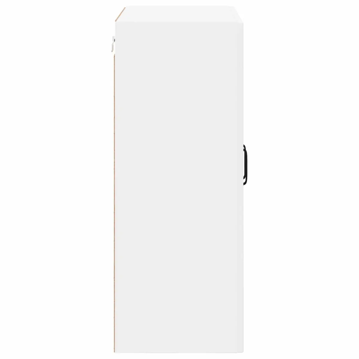White Wall Glass Cabinet for Kitchen Storage