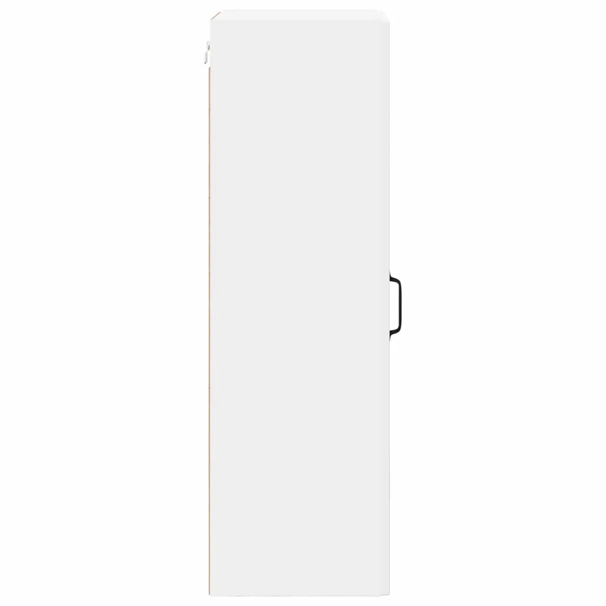 White Wall Glass Cabinet for Kitchen and Living Spaces