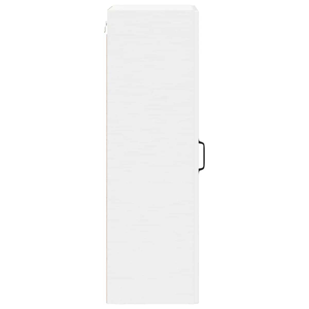 High Gloss White Wall Glass Cabinet for Kitchen Storage