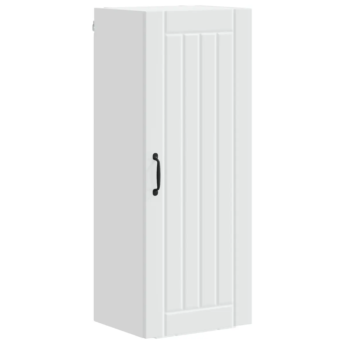 White Engineered Wood Wall Cabinet