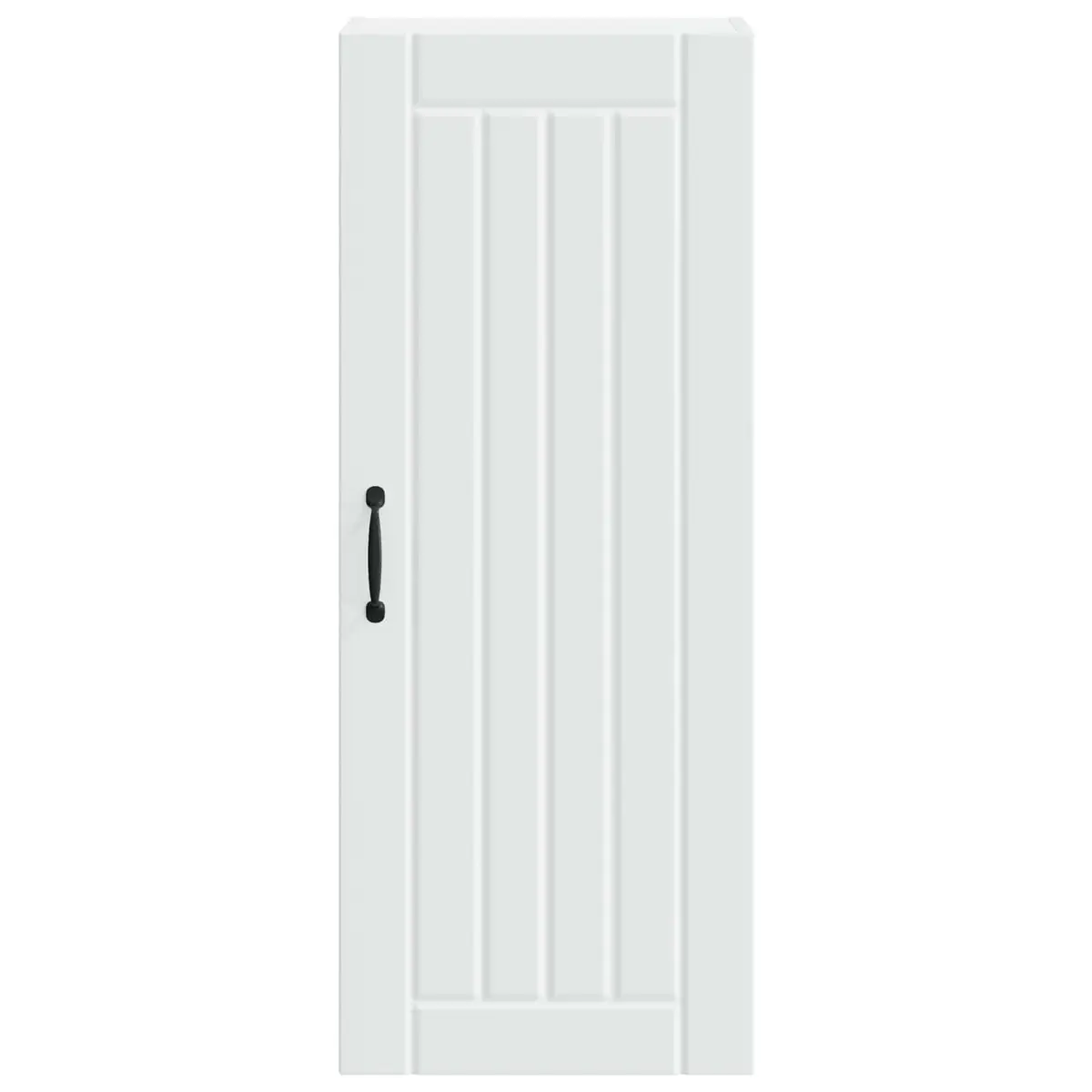 White Engineered Wood Wall Cabinet