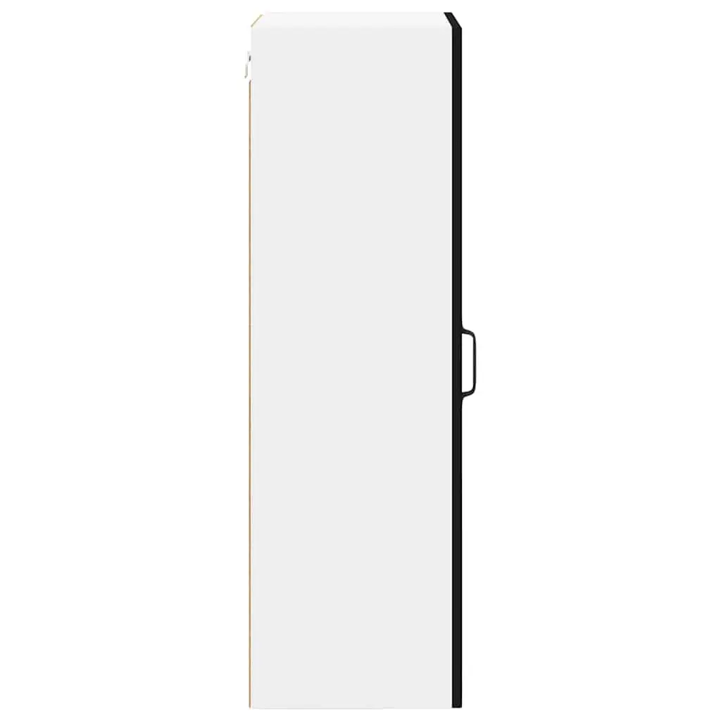 Black Wall Cabinet for Kitchen Storage and Dishwasher Panel