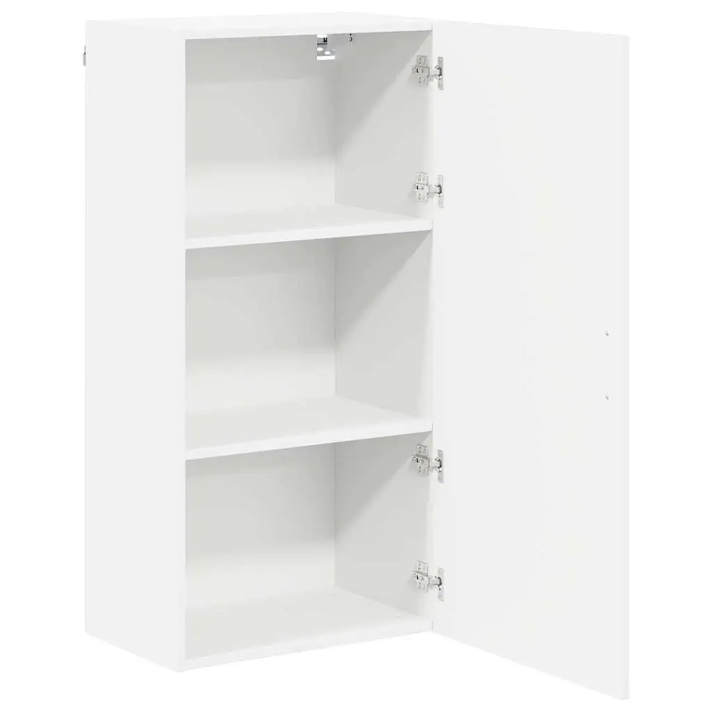 White Engineered Wood Wall Cabinet Dishwasher Panel