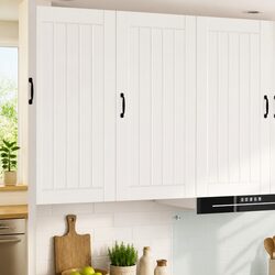 High Gloss White Wall Cabinet Dishwasher Panel