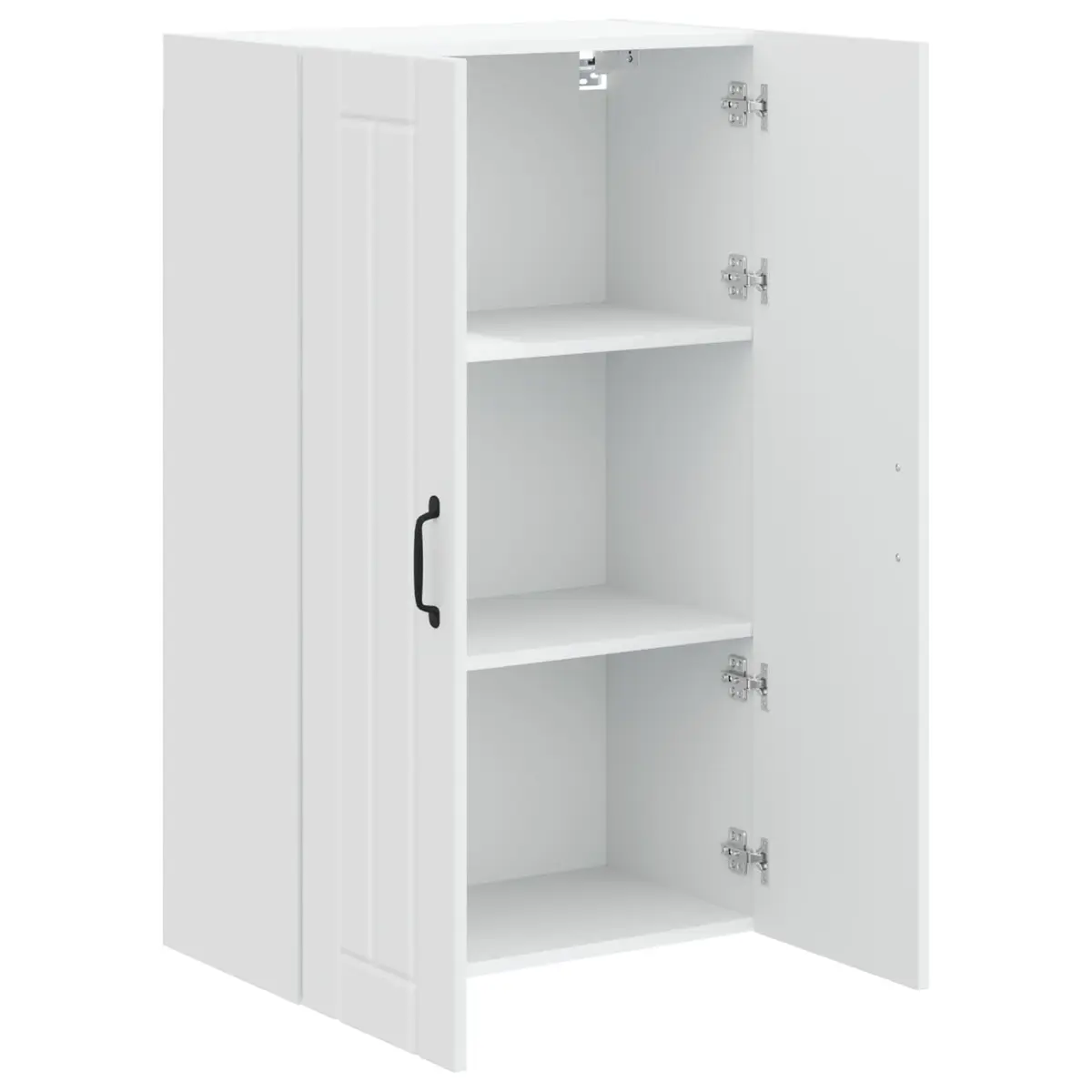 White Wall Cabinet for Kitchen Storage