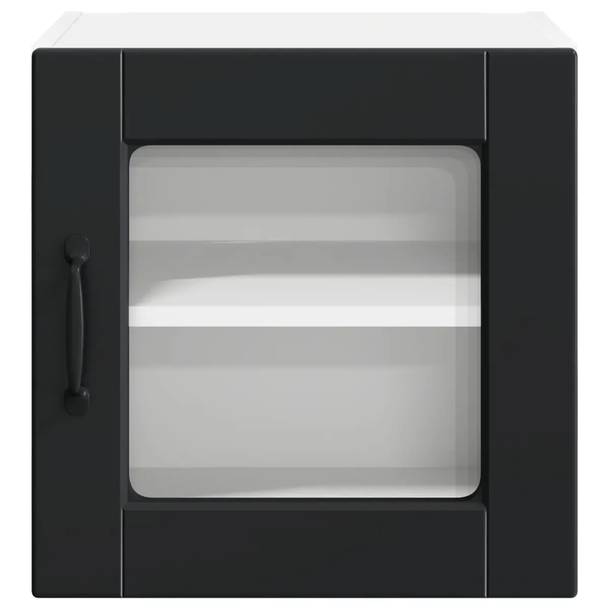 Wall Cabinet Black 40x31x40cm Engineered Wood