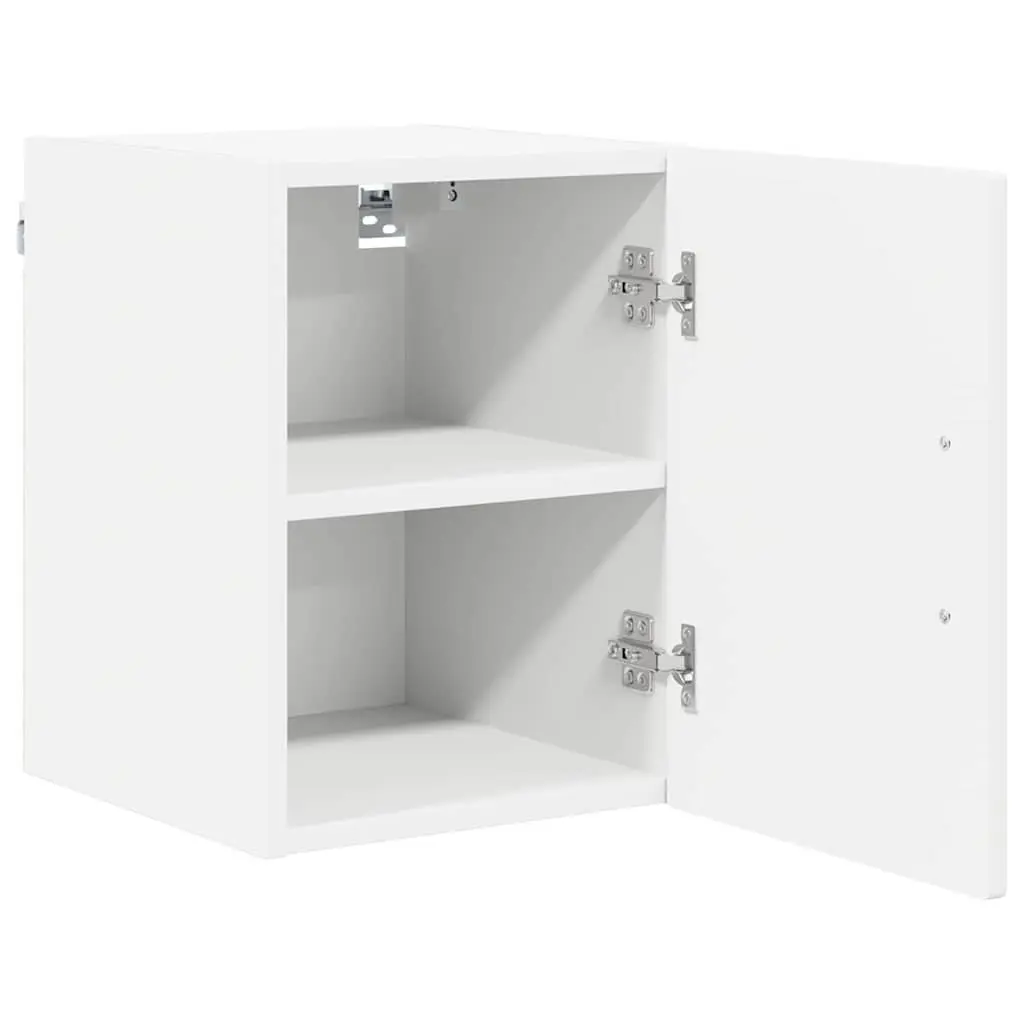Wall Cabinet Modern White 30 x 31 x 40 cm Engineered Wood