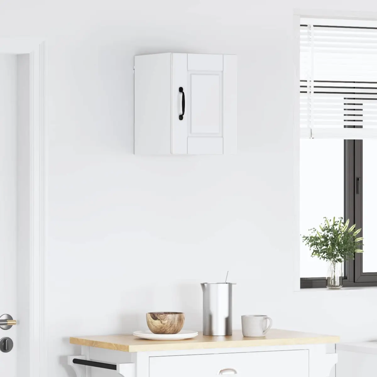 Wall Cabinet High Gloss White Modern 30 x 31 x 40 cm Engineered Wood
