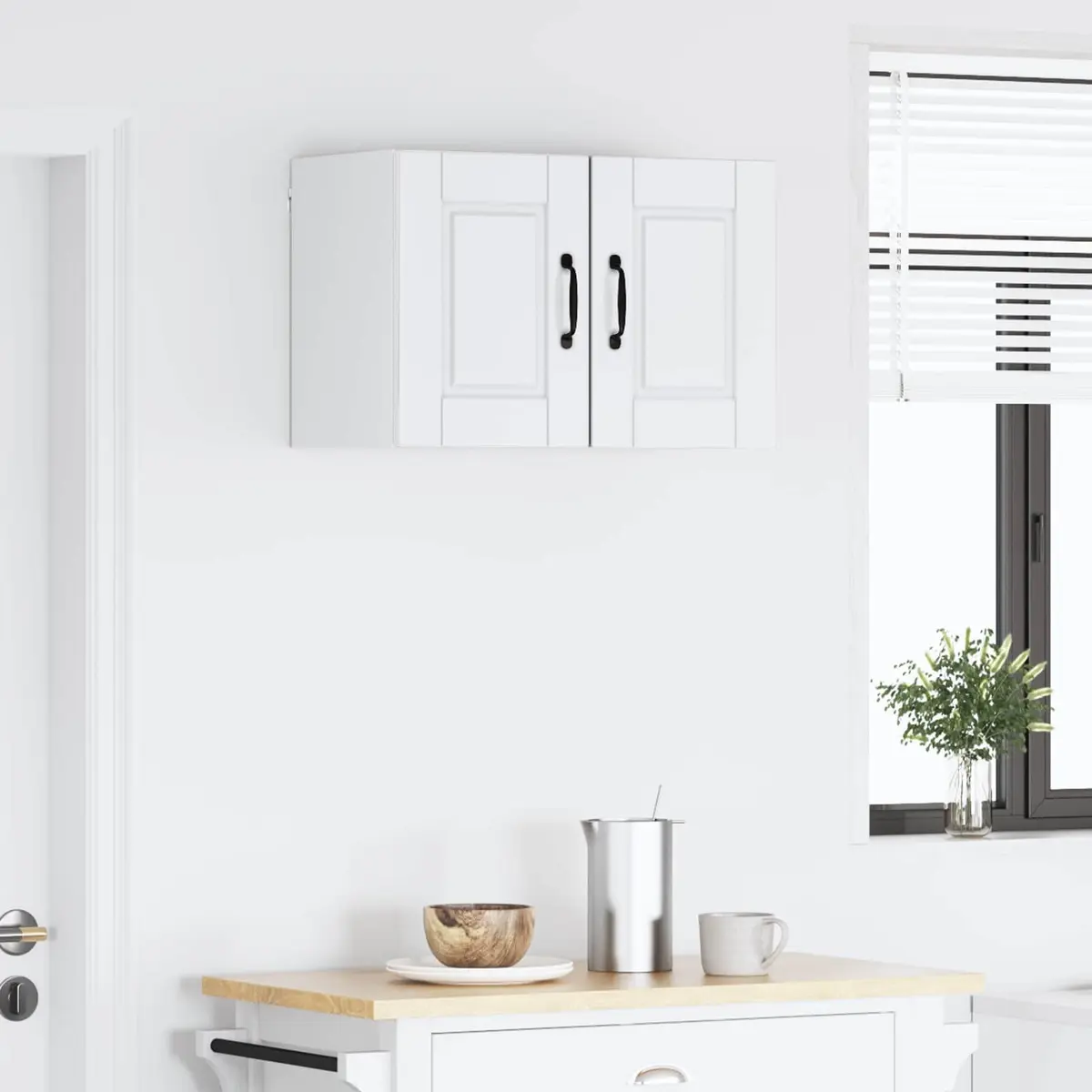 Wall Cabinet High Gloss White 30x31x40cm Engineered Wood 2 pcs