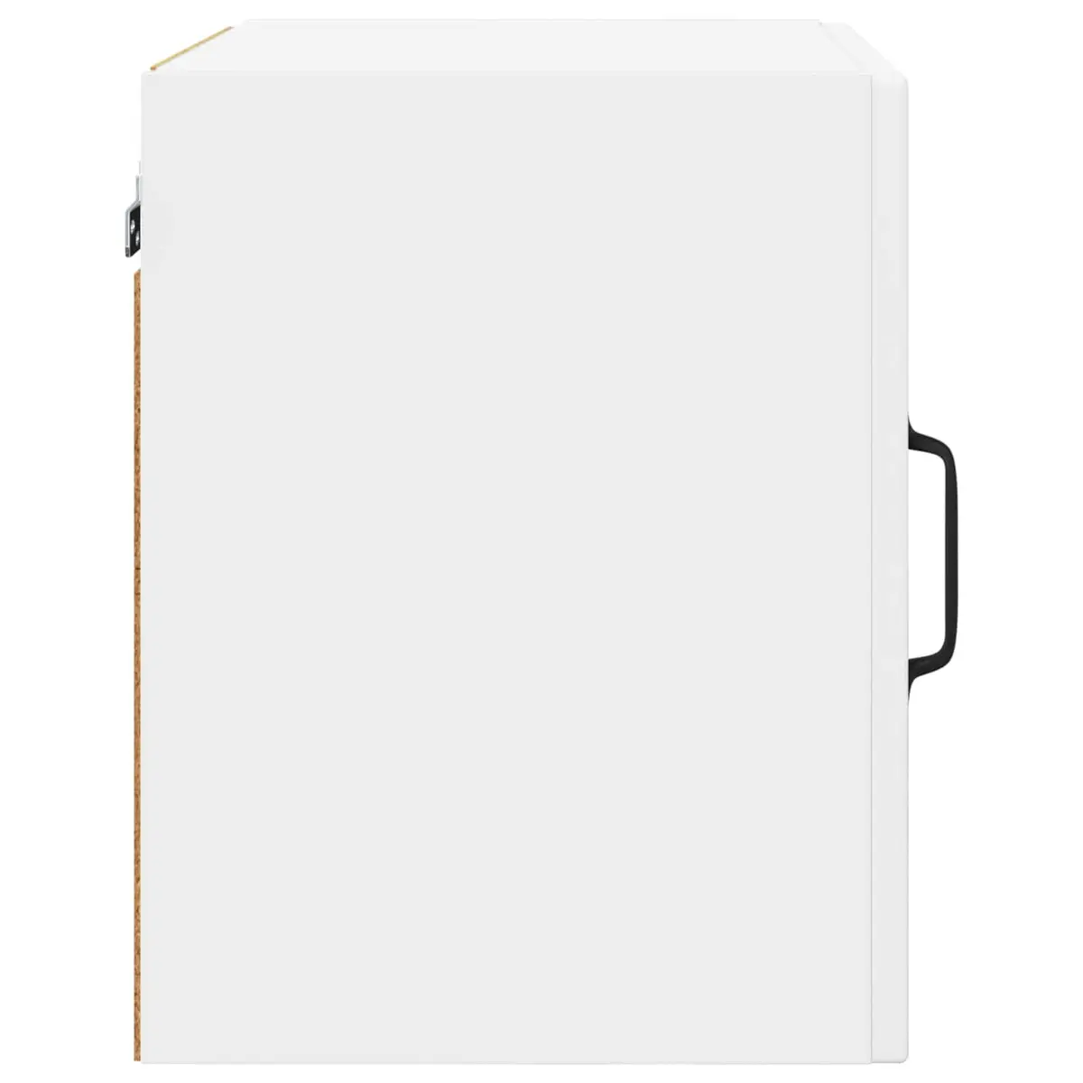 White Engineered Wood Wall Cabinet Set for Kitchen