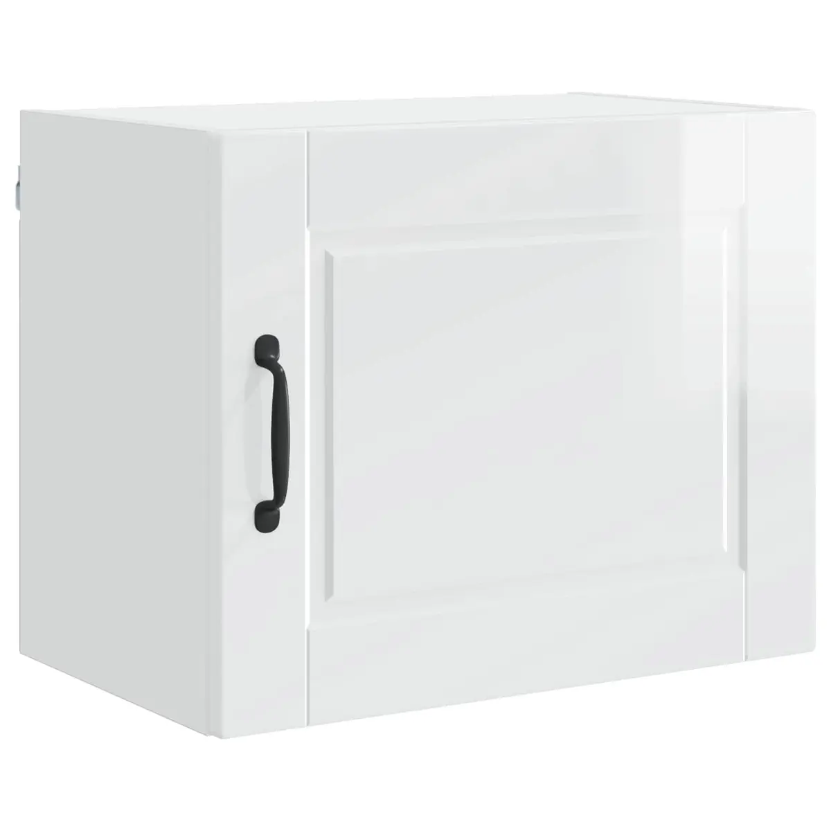 High Gloss White Wall Cabinet Set for Kitchen Storage