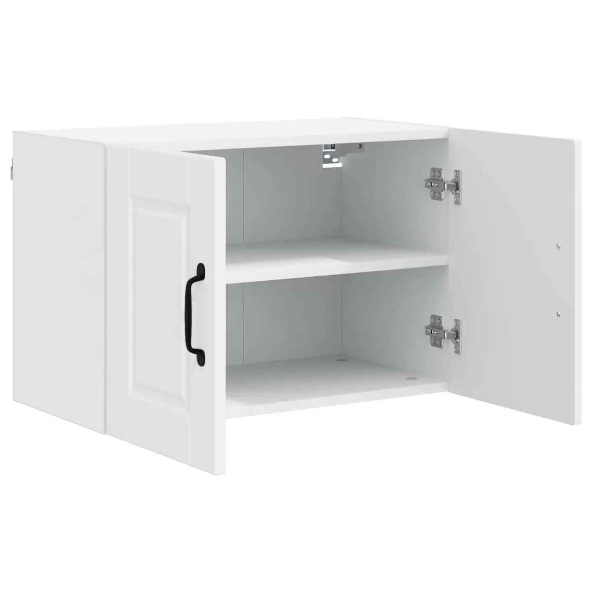 White Wall Cabinet for Kitchen Storage 60x31x40cm