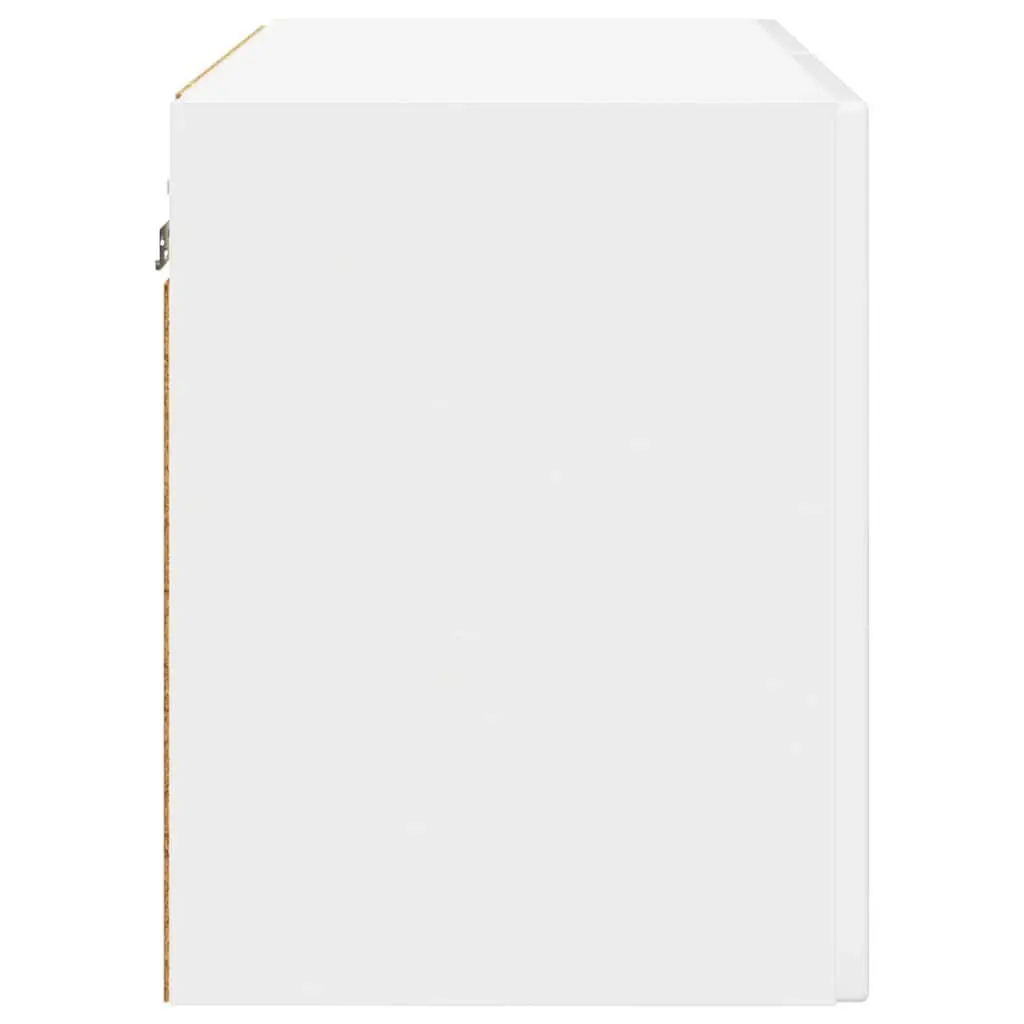 High Gloss White Wall Cabinet for Kitchen Storage