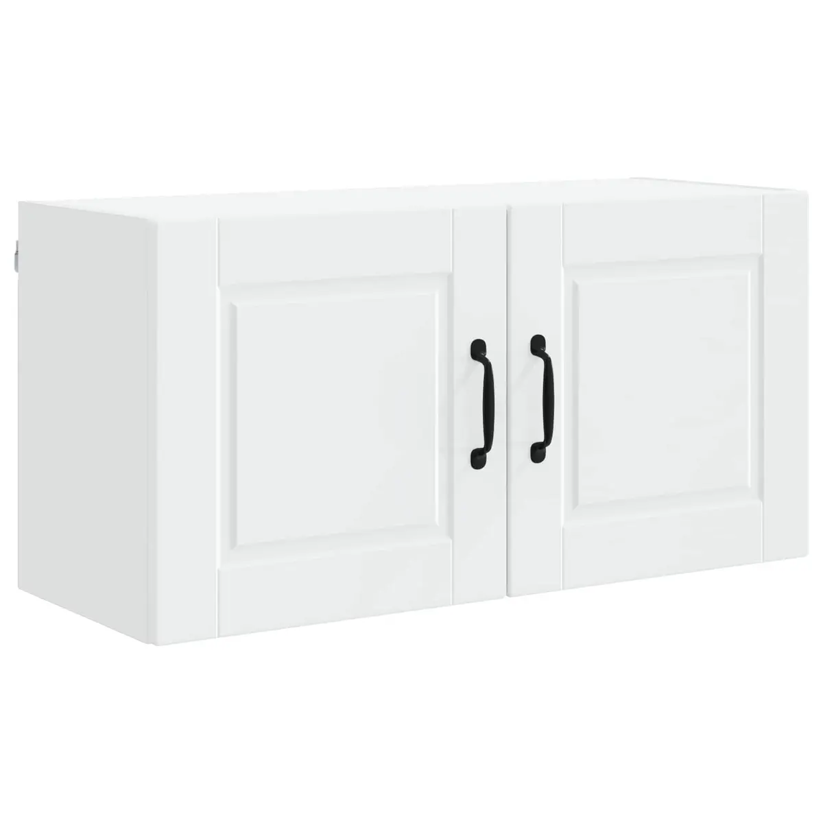 Wall Cabinet Kitchen Storage White 80x31x40cm Engineered Wood Shelves