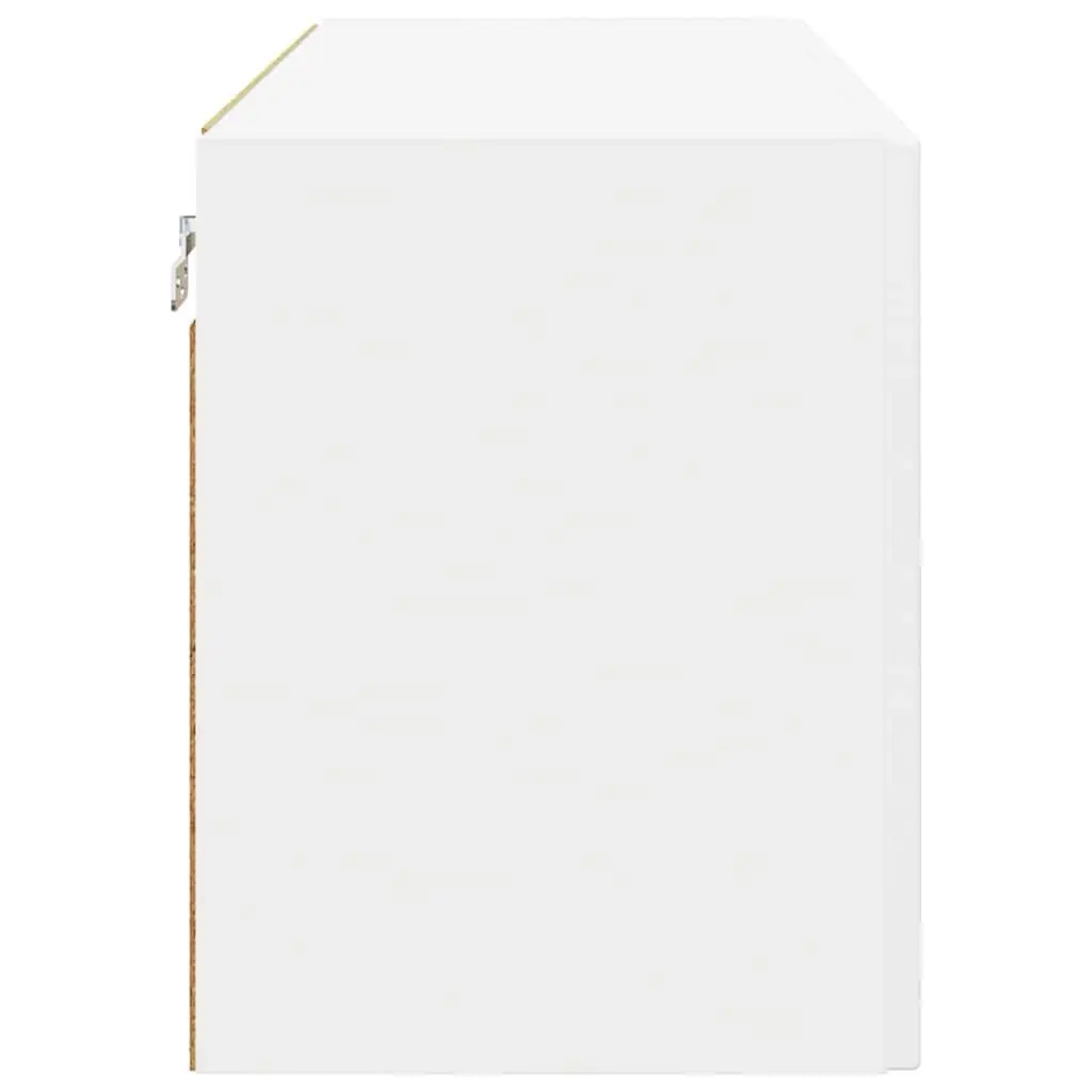Wall Cabinet Kitchen Storage White 80x31x40cm Engineered Wood Shelves