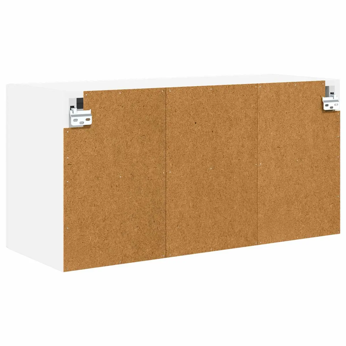 Wall Cabinet Storage Unit White 80x31x40cm Engineered Wood