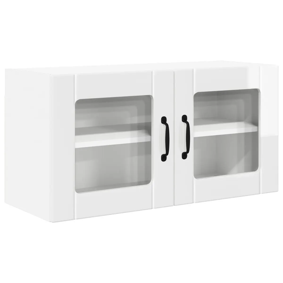 Wall Cabinet High Gloss White 80 x 31 x 40 cm Engineered Wood