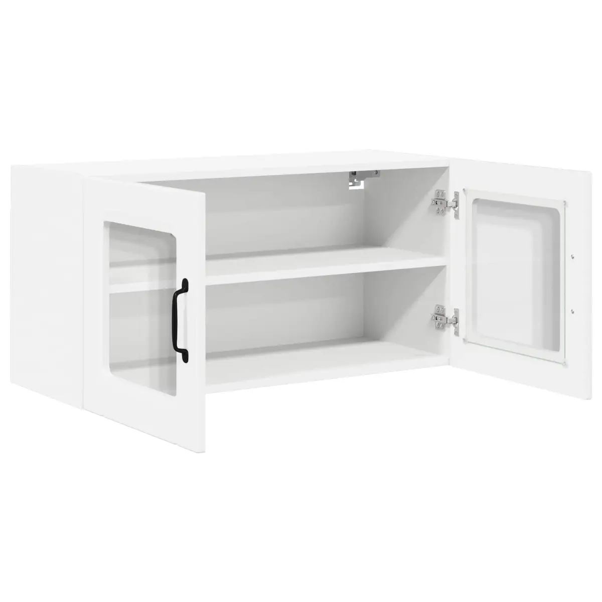 Wall Cabinet High Gloss White 80 x 31 x 40 cm Engineered Wood
